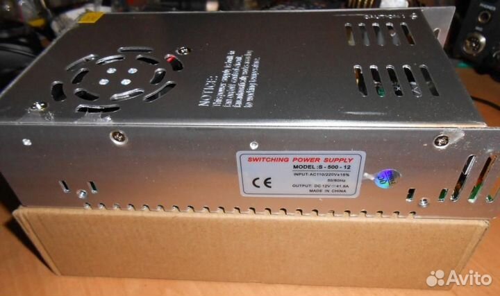 Блок питания 12V- 41 ампер 500W