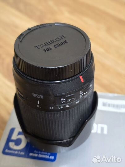 Объектив Tamron 18-200mm f/3.5-6.3 Canon EF-S