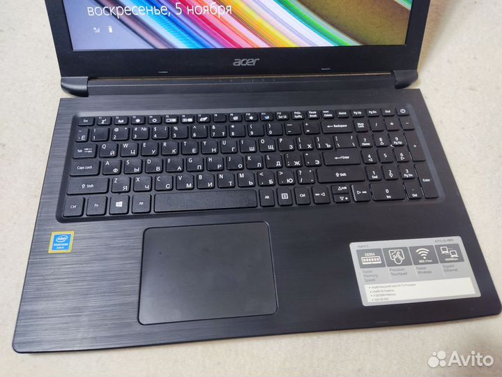 Мощный, свежий 2019 Acer Intel Gold, 8Gb, SSD256