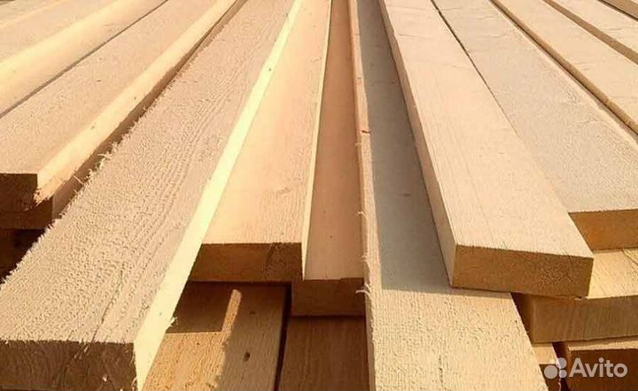 Доска обрезная естественной влажности хвоя 2 сорт