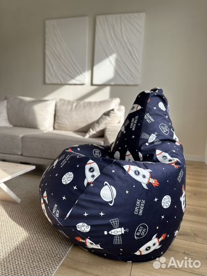 Кресло мешок груша пуф 