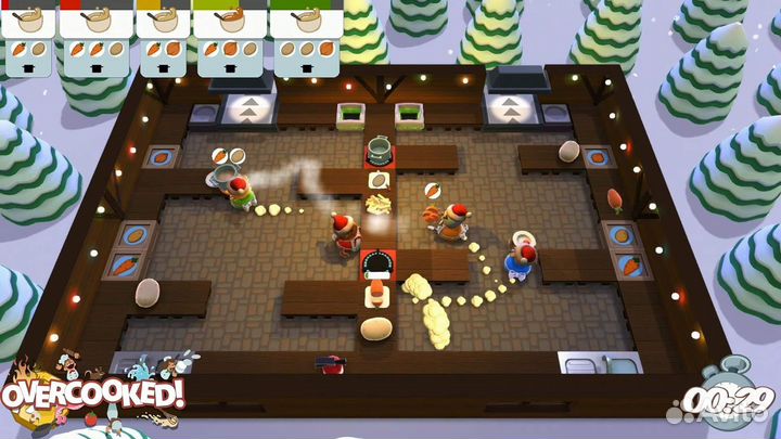 Overcooked All You Can Eat Xbox Series X, русские субтитры