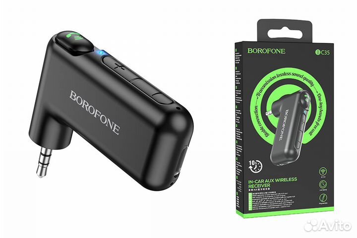 Bluetooth Aux адаптер Блютуз аукс аудио Borofone