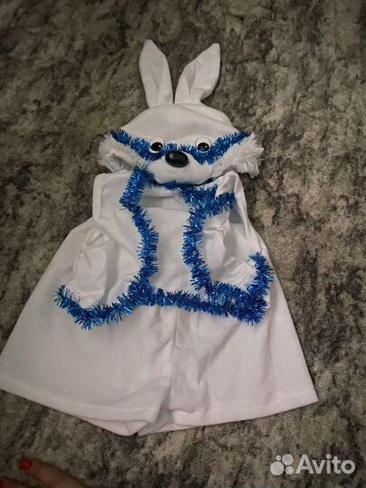 Новогодний костюм зайца