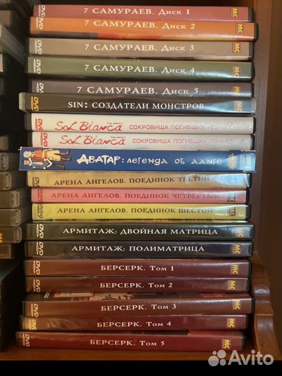 Dvd диски аниме