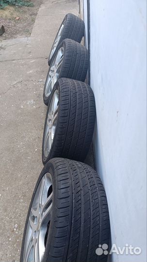 Литые диски r17 5x114 3 с резиной