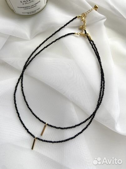 Чокер шпинель ручная работа