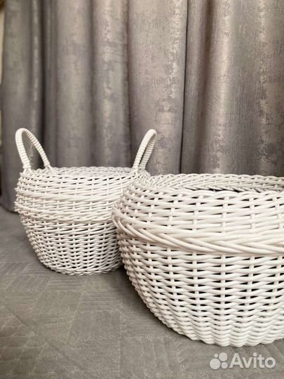 Кашпо из полиротанга