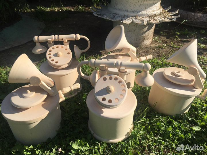 Шкатулка Старинный Патефон дерево липа