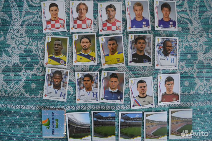 Наклейки Panini Euro 96 2012 Fifa 2014