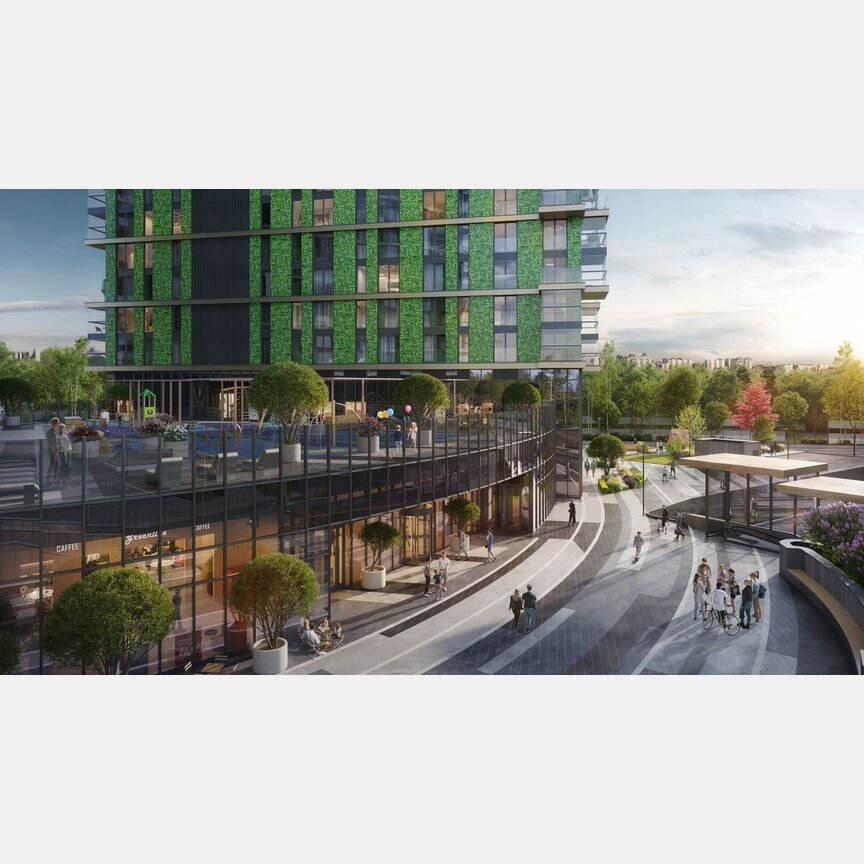 2-к. апартаменты, 61,5 м², 17/20 эт.