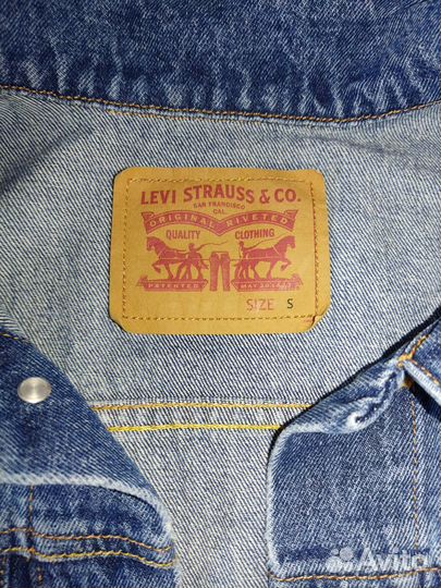 Джинсовка Levi's для девочки, 8-10лет,оригинал