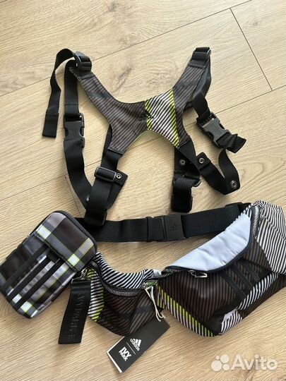 Сумка Adidas X IVY park Green Plaid Harness