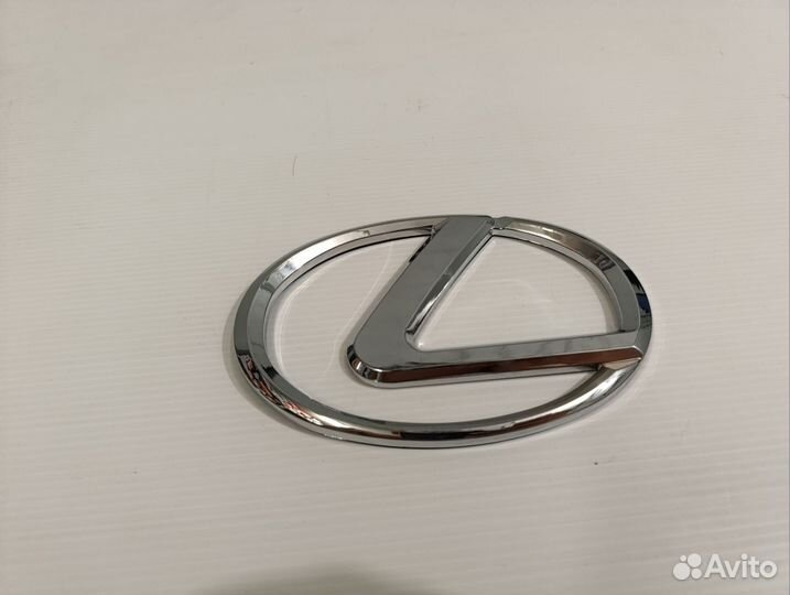 Эмблема Lexus 110x74 Хром