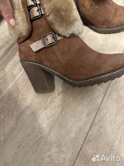 Полусапоги женские зимние 37