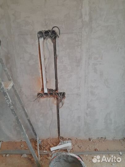 Электромонтаж проводки и кабелей