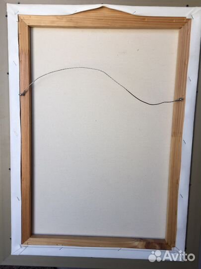 В.В.Путин - портрет в рамке (холст, масло)