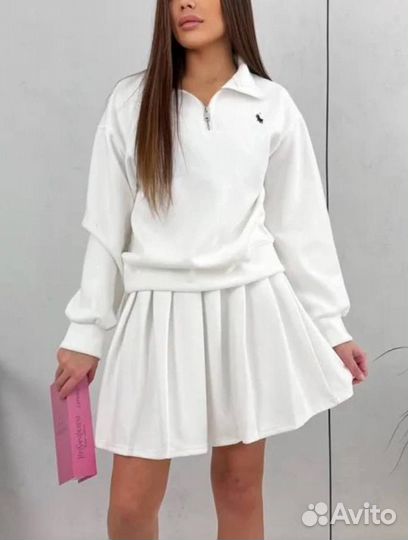 Трикотажный женский костюм Polo