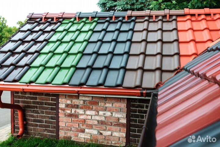 Металлочерепица. Металлопрокат RAL 4004