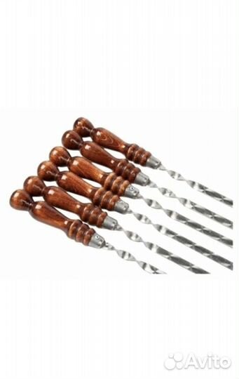 Шампура с Деревянной ручкой