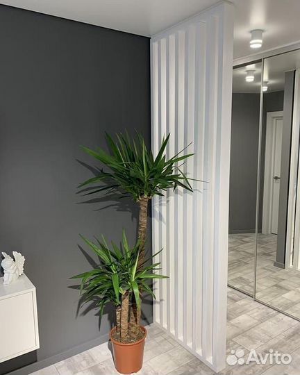 Интерьерные реечные перегородки