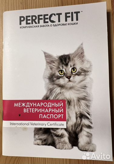 Ветеринарные паспорта для кошек и собак