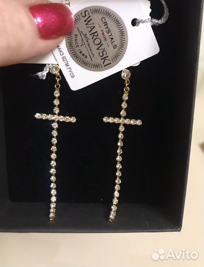 Серьги Swarovski оригинал