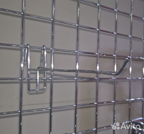 Решётка торговая хромированная в наличии