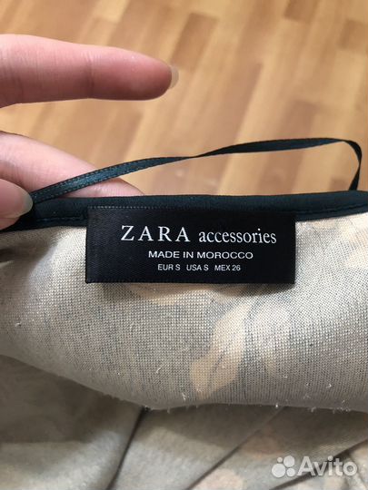 Платье-кимоно zara на завязках