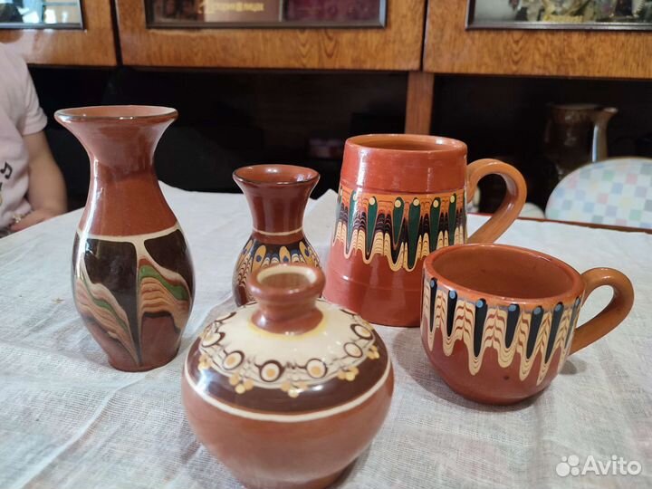 Кувшин глиняный керамика