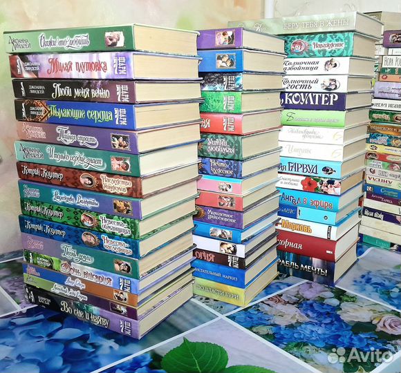 Любовные романы и иронические детективы в твердой