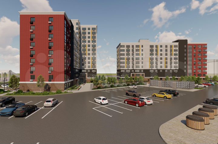 2-к. квартира, 73,5 м², 6/9 эт.