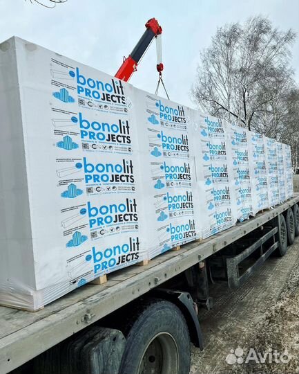 Газобетонные блоки, газоблок Bonolit Бонолит