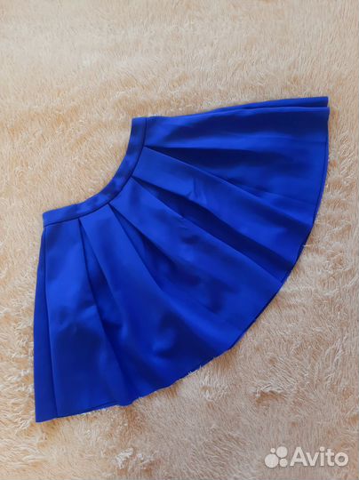 Юбка синяя sinsay размер 42/s