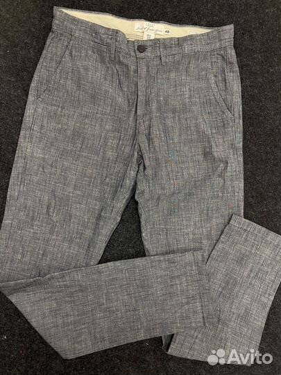 Мужские летние брюки лен H&М