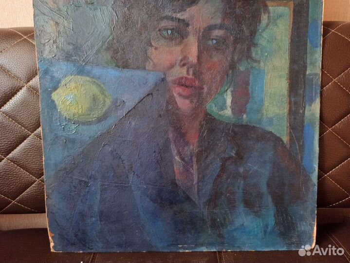 Картина, Соцреализм, В. М. Агафонов, Люба