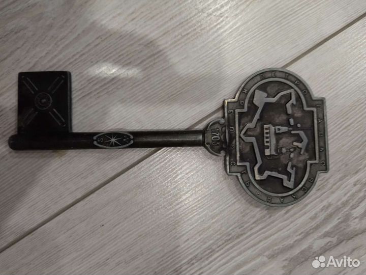 Ключ Петропавловская крепость 1703