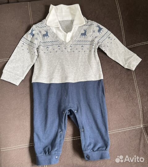 Костюм для мальчика нарядный 74-80