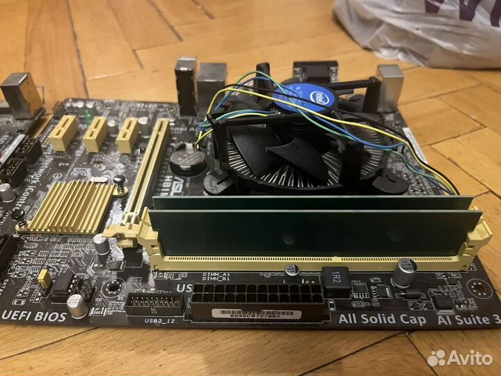 Материнская плата 1150 asus h81m-plus