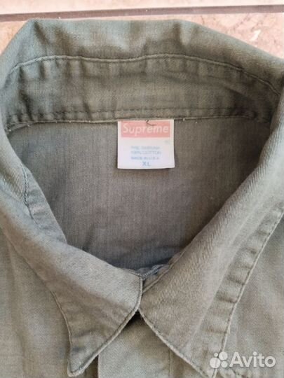 Винтажная рубашка supreme