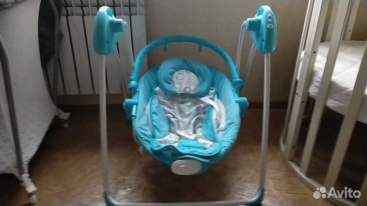 Детская овальная кроватка