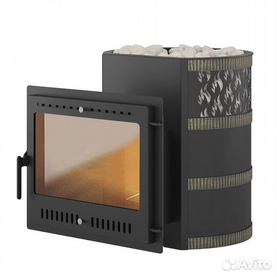 Печь Для Бани везувий Лава 16 Панорама 