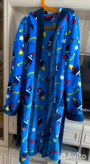 Банный халат на мальчика 10-13 лет размер 152см