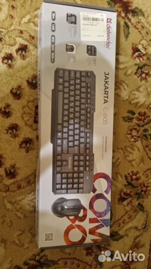 Беспроводная клавиатура и мышь