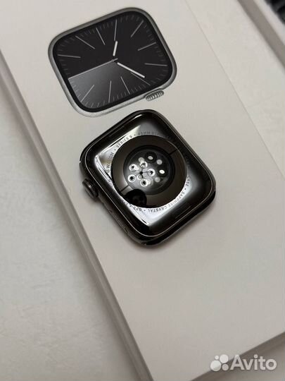 Apple Watch 9 45mm stainless steel black