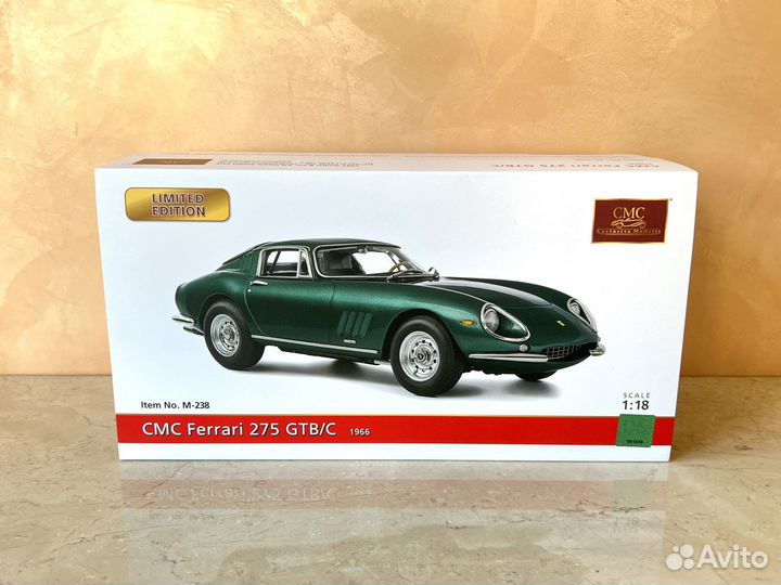 1/18 CMC Ferrari 275 GTB/C M-238 Limited Edition