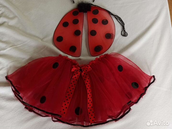 Карнавальный костюм Божьей коровки 2-5 лет