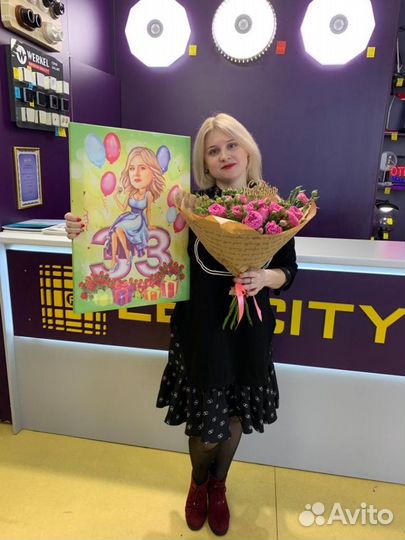 Портрет, картина в Томске по фото на холсте