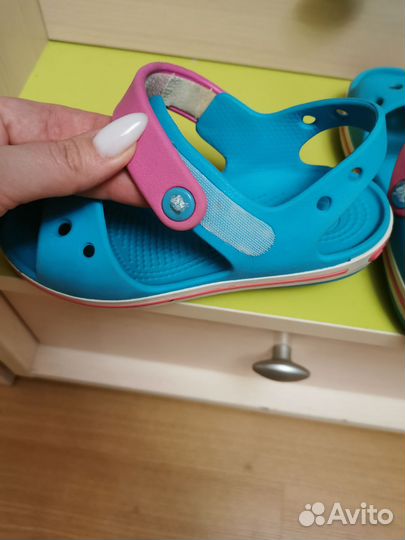 Crocs босоножки детские