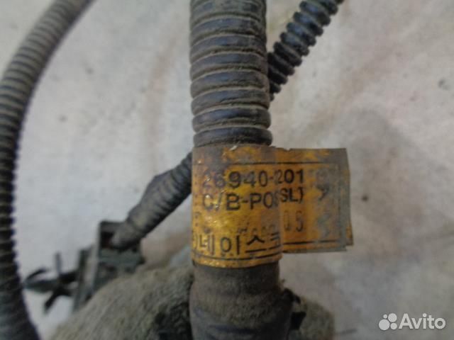 Клемма аккумулятора плюс Ssang Yong Actyon 2005-2